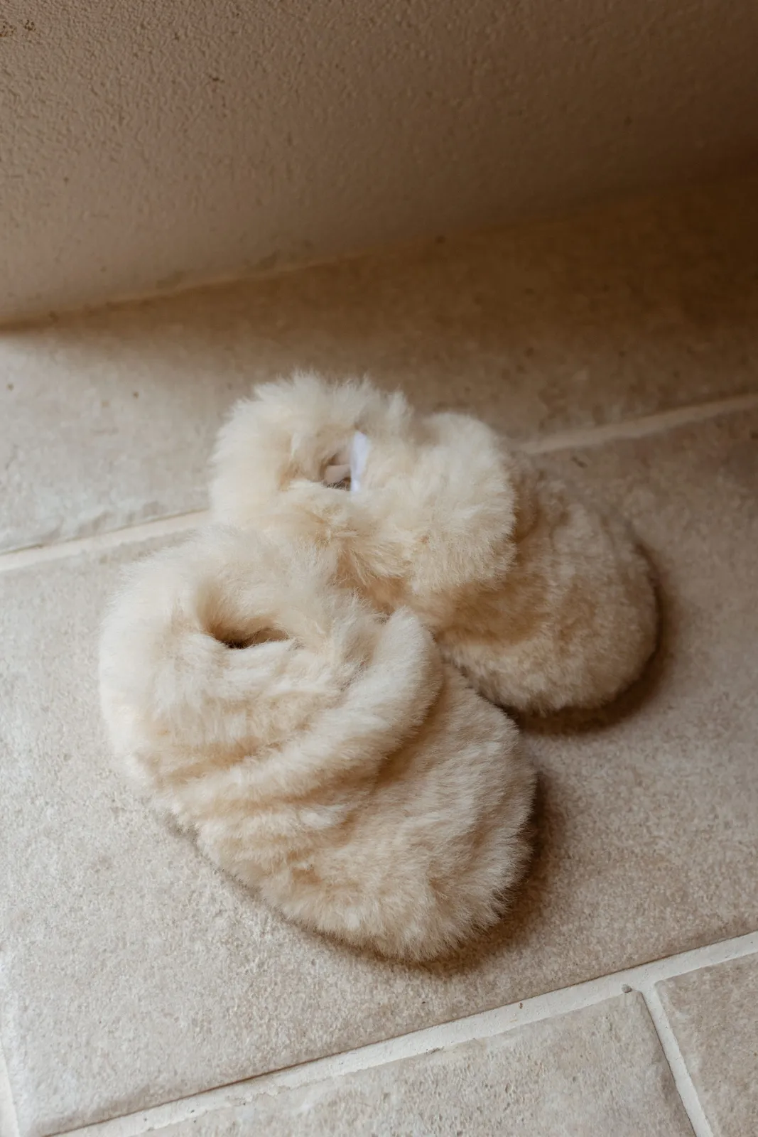 Lambskin Bootie - Natural