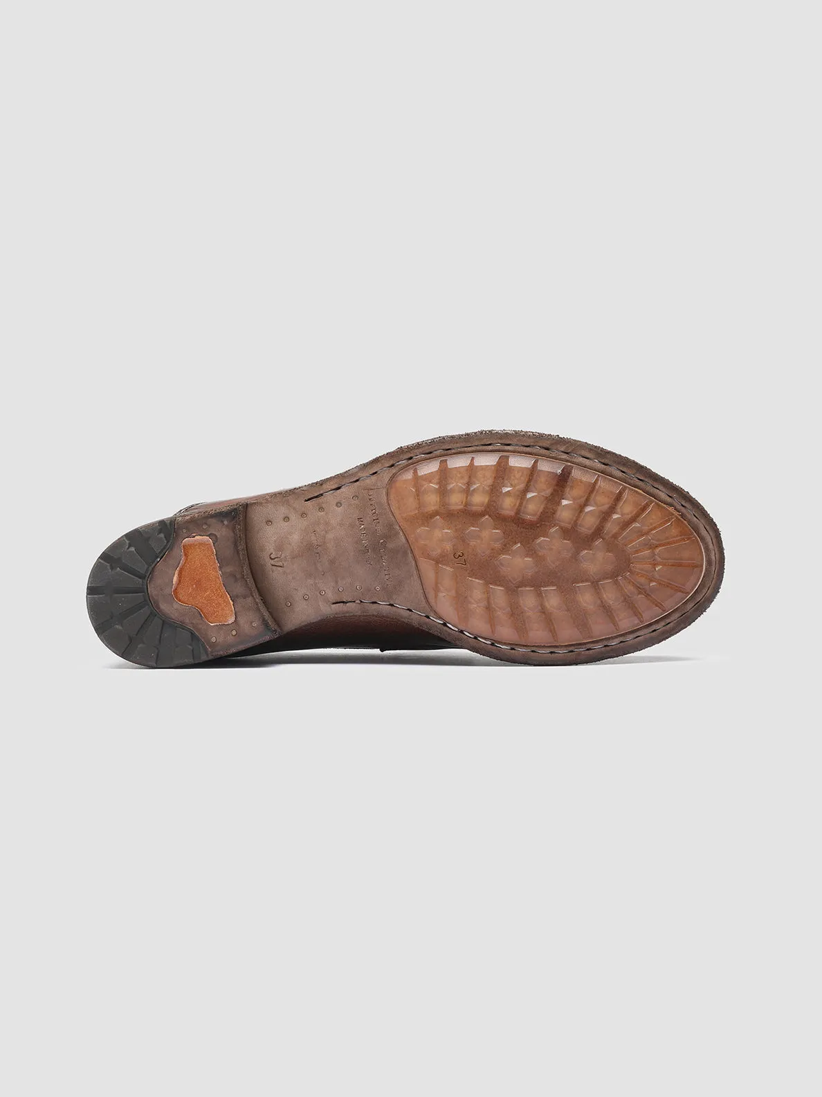 LEXIKON 140 - Cigar Leather Penny Loafers