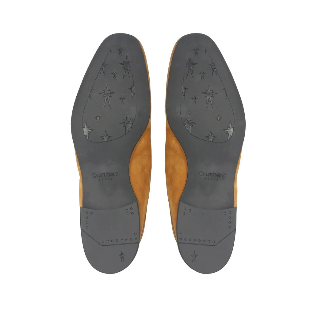 Light Brown Tahiti Suede Loafers