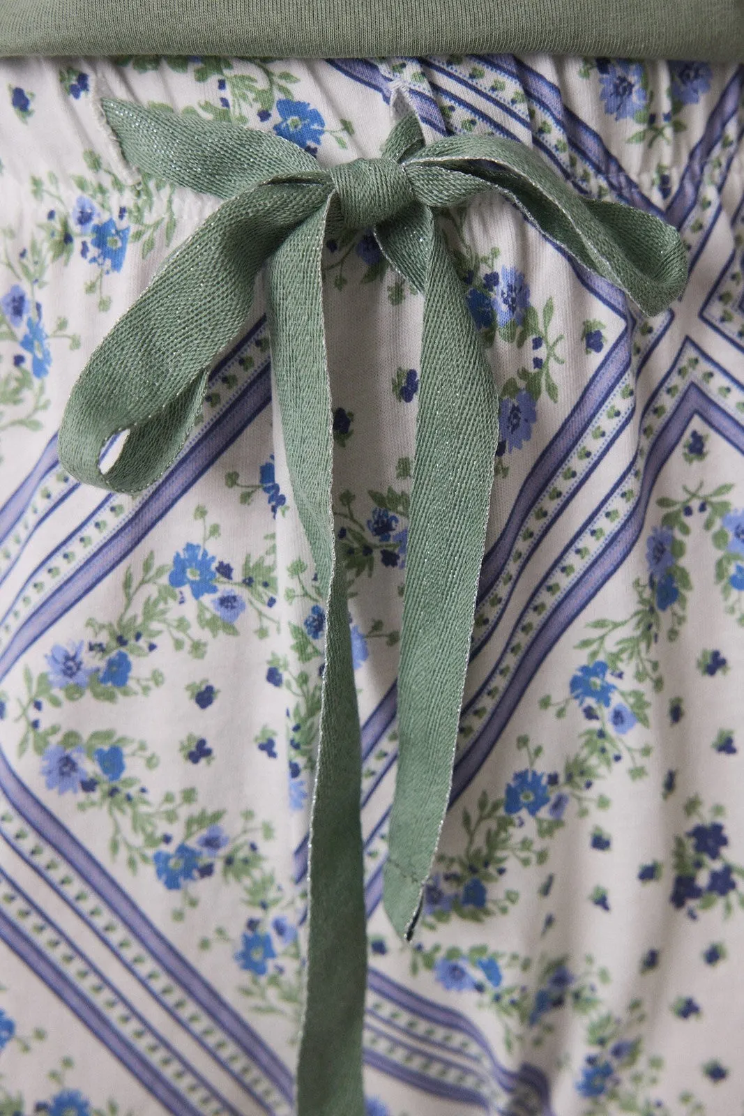 Long Sleeves Long Pant Pyjama Set - Khaki