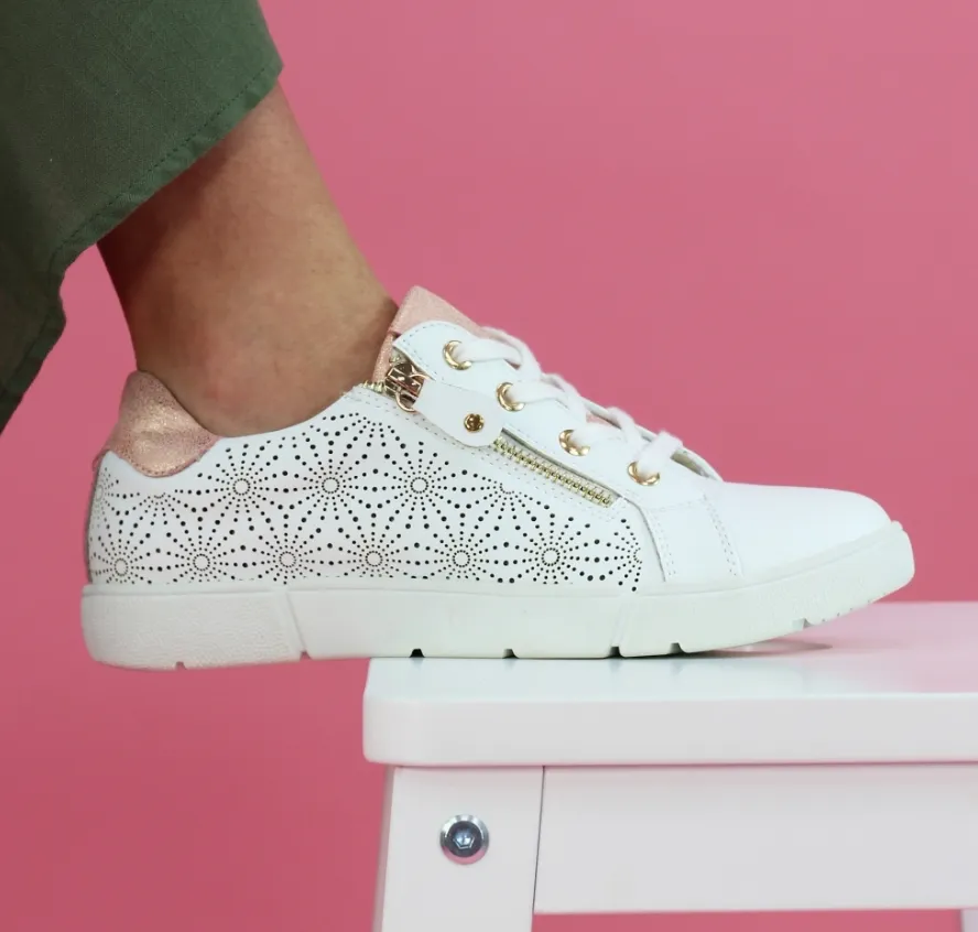Lunar Womens Sneaker Williams White