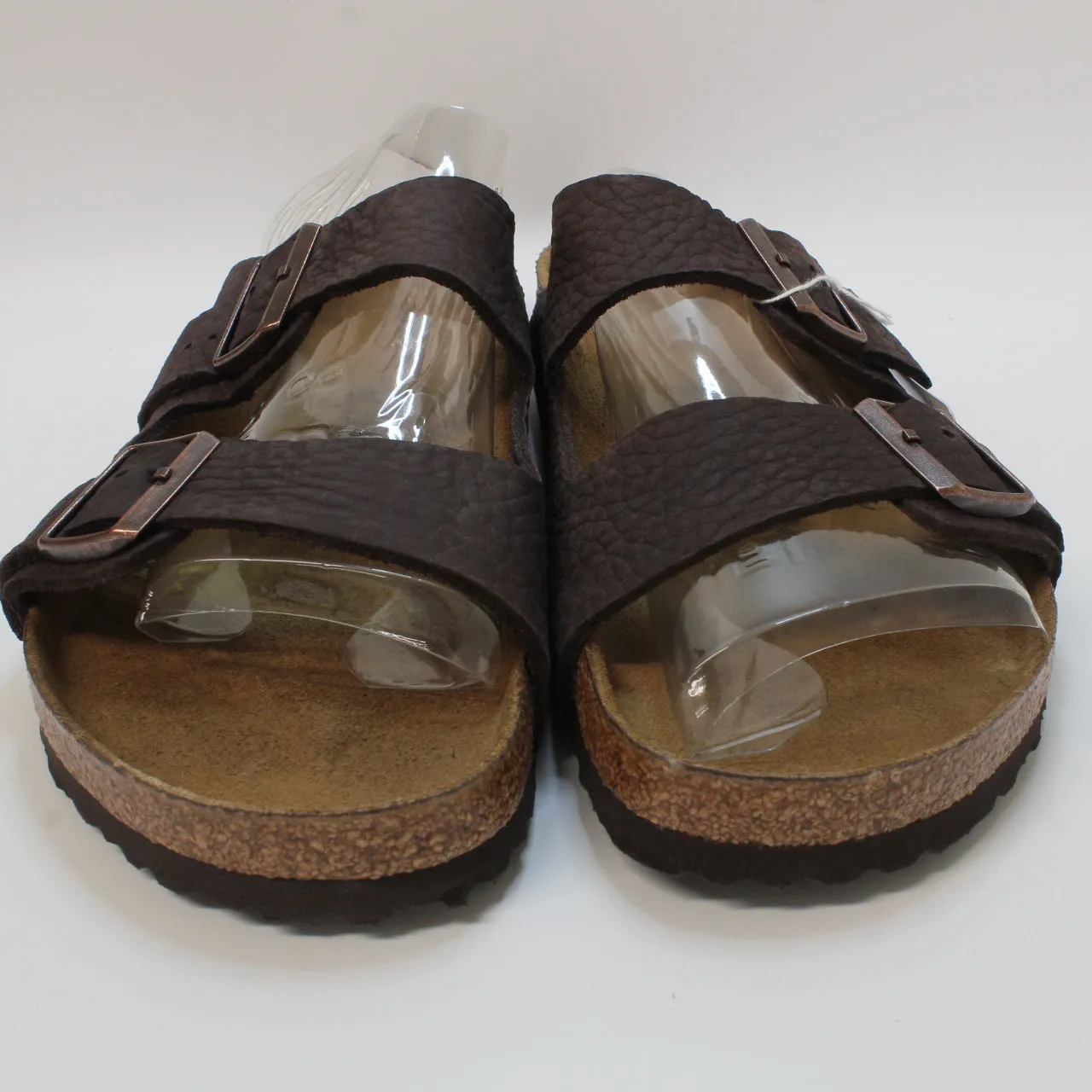 Mens Birkenstock Arizona Two Strap Desert Buck Roast