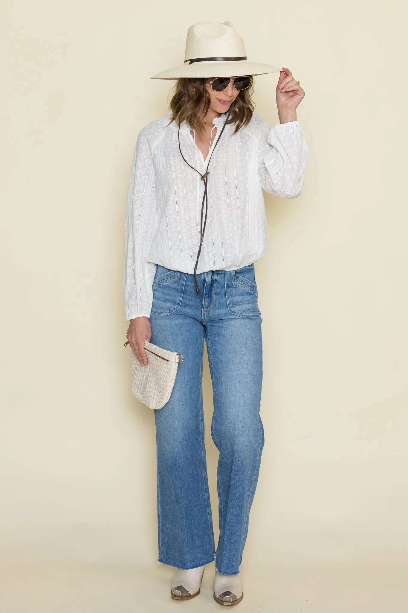 Mia Embroidered Blouse