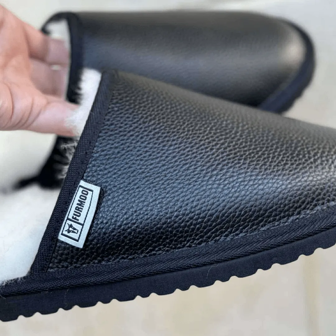 Midnight Bliss Sheepskin Slippers