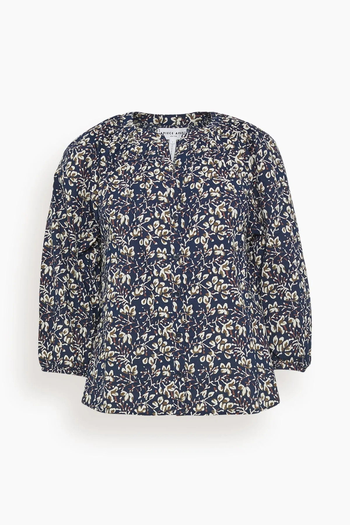 Mitte Top in Mira Floral Navy