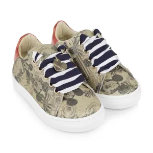 MONNALISA KIDS GIRLS MICKEY MOUSE GLITTER SNEAKERS EU 28 UK 10