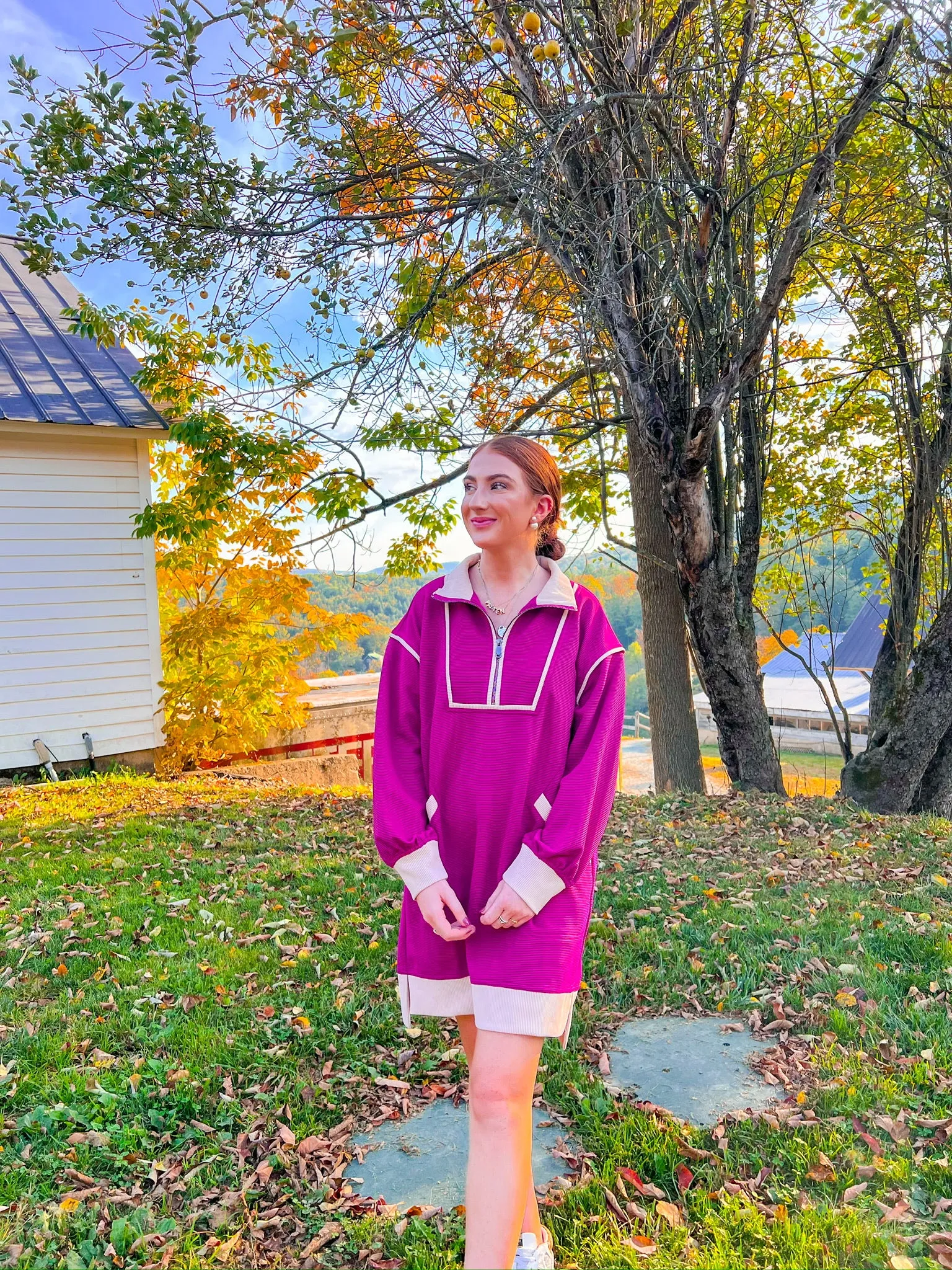 Most Ideal Mini Dress - Magenta