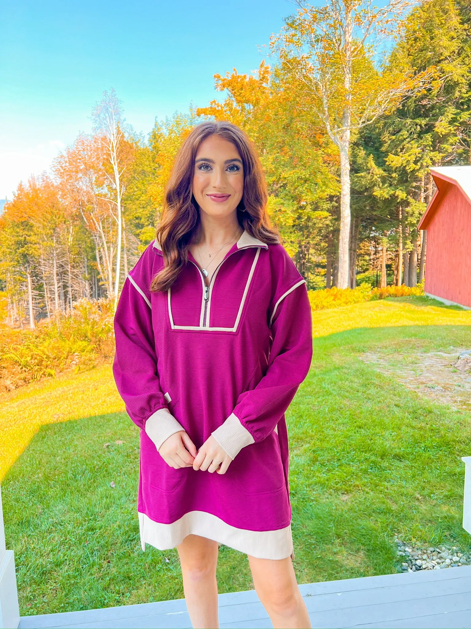 Most Ideal Mini Dress - Magenta