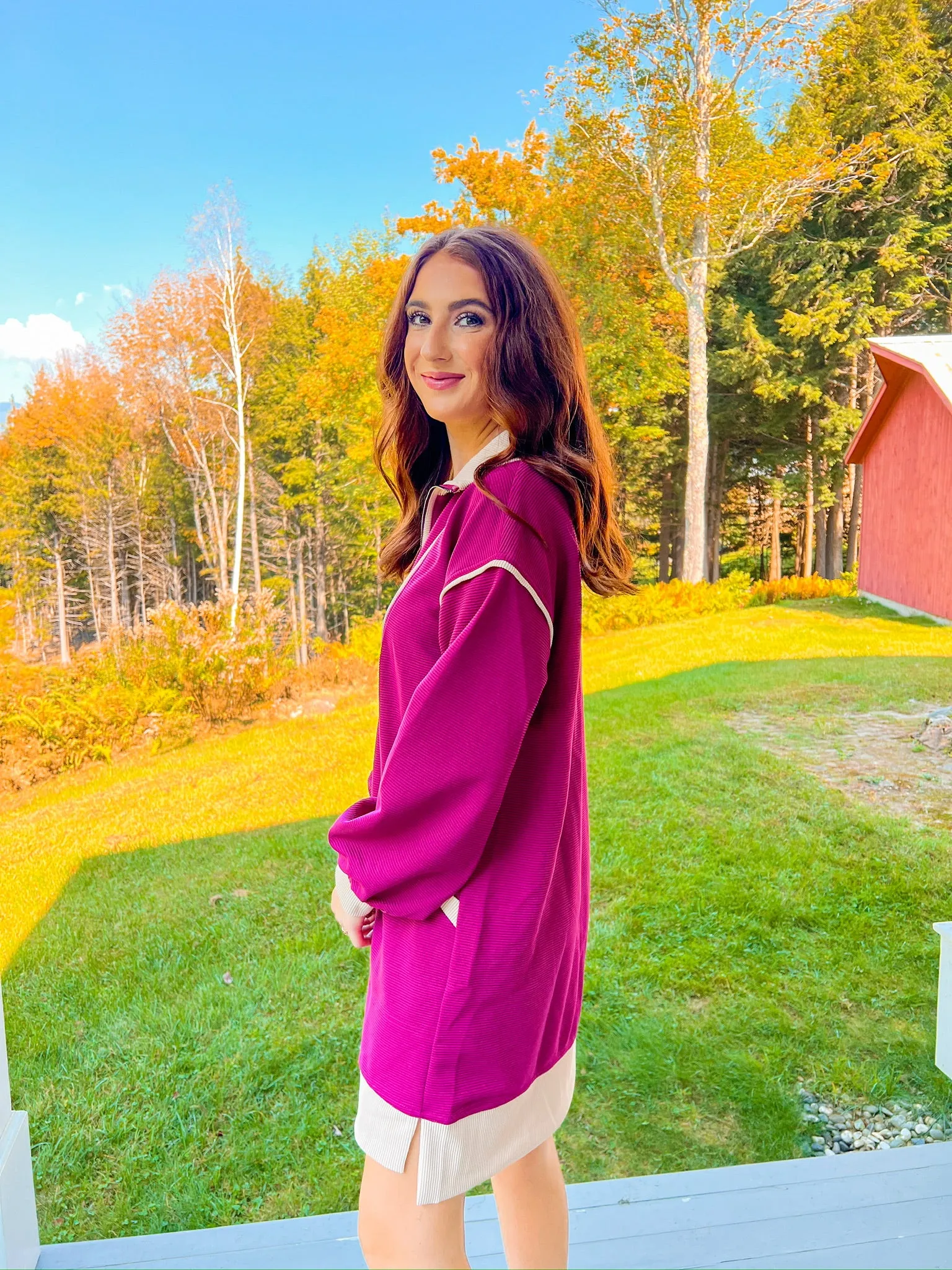 Most Ideal Mini Dress - Magenta