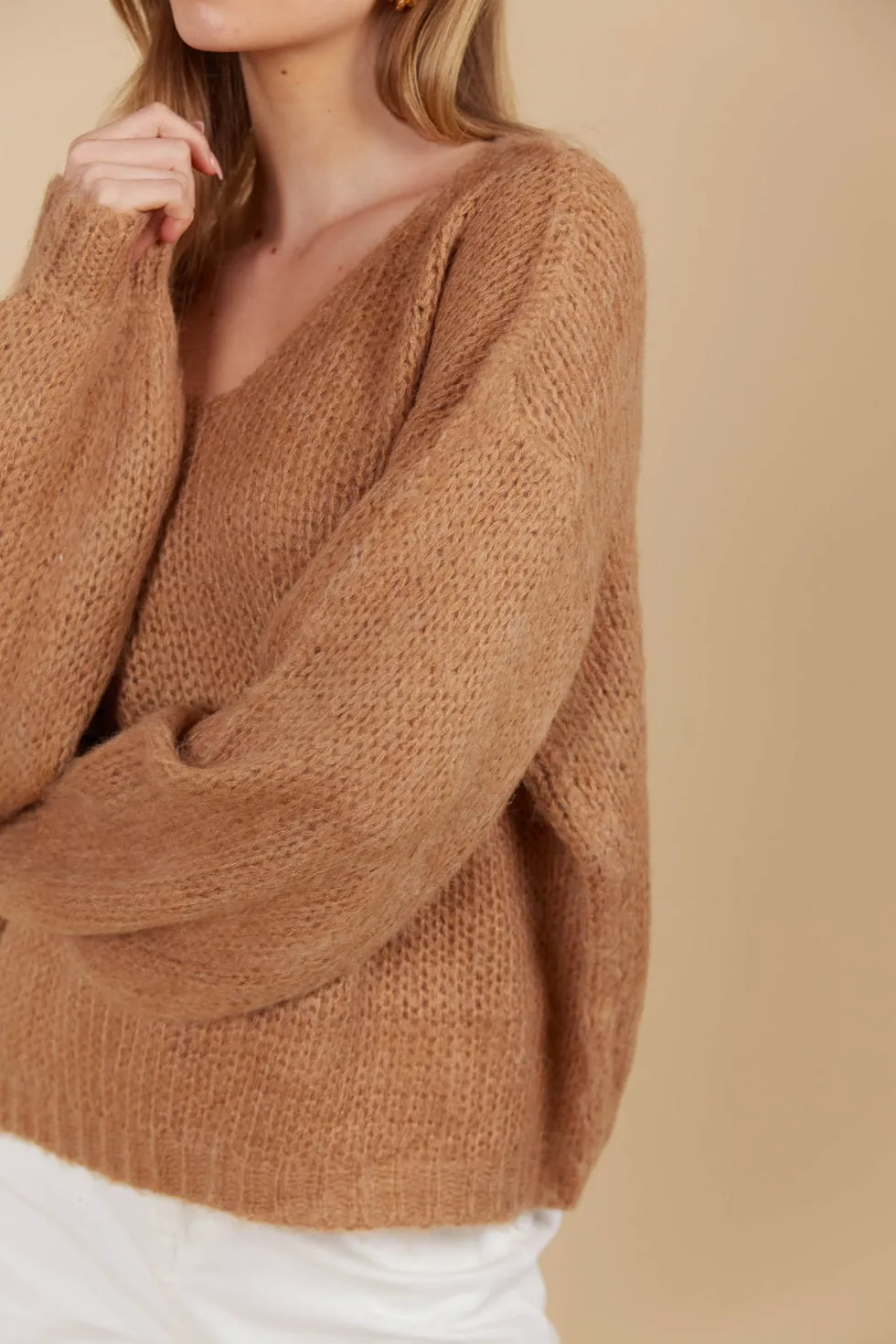 Pallas Jumper - Toffee PREORDER MID MARCH