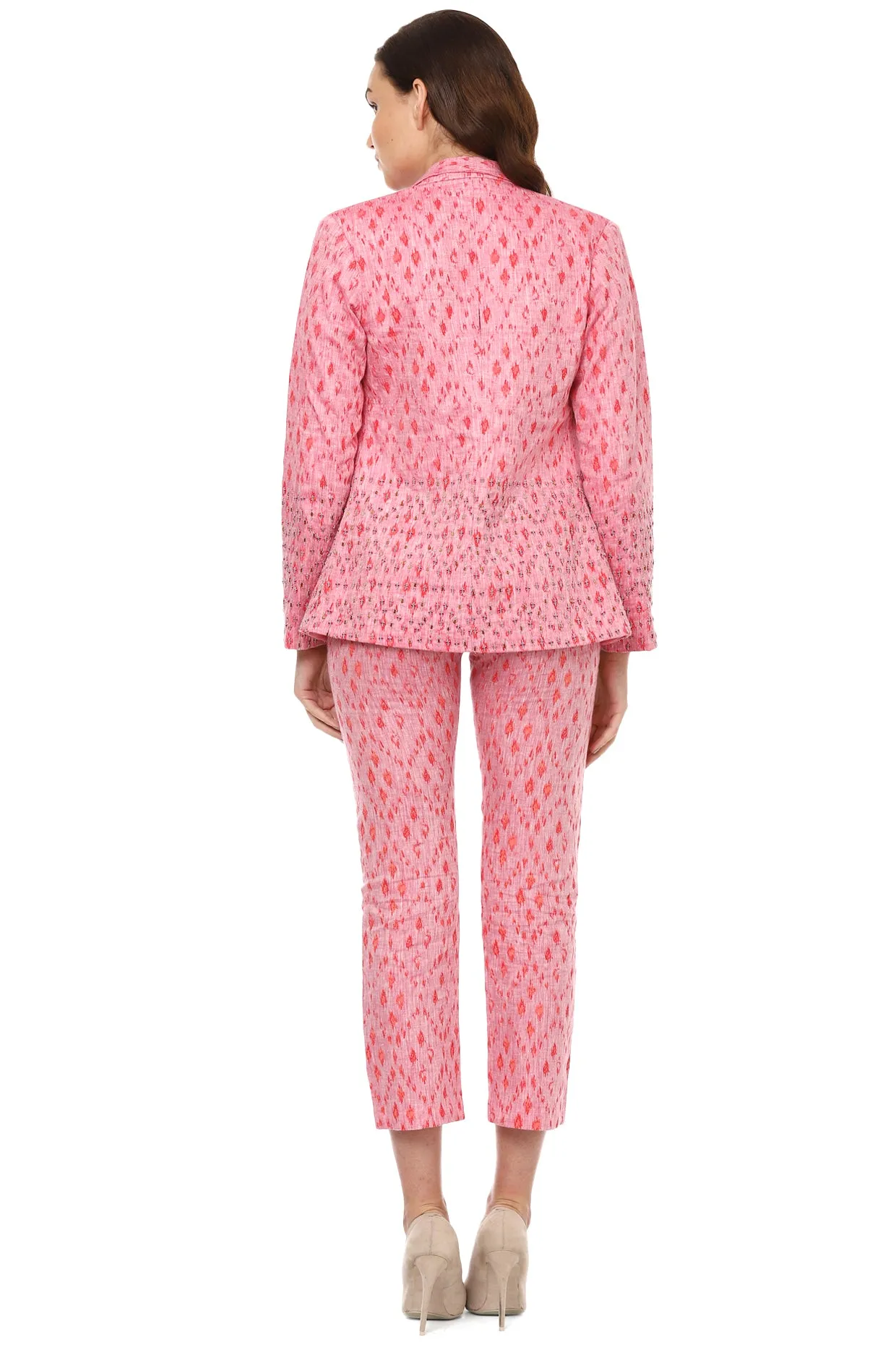 Pink Embellished Pants
