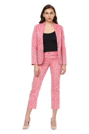 Pink Embellished Pants