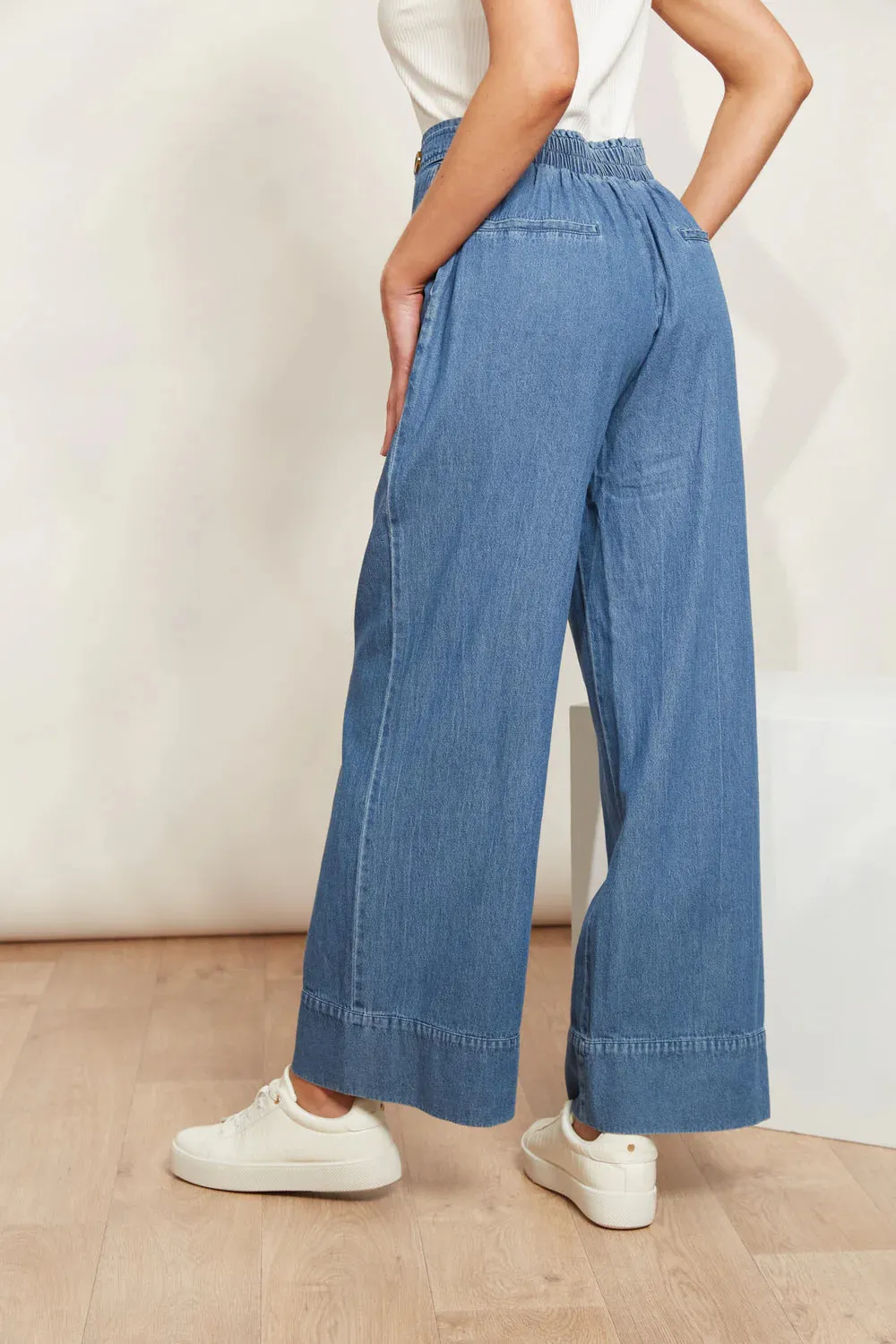 Playa Pant - Denim - Eb&Ive
