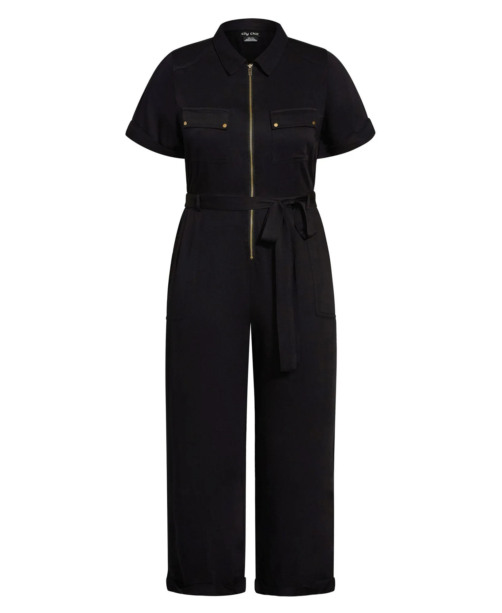 Plus Boiler Suit Jumpsuit