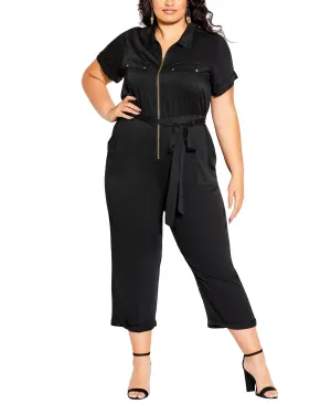 Plus Boiler Suit Jumpsuit
