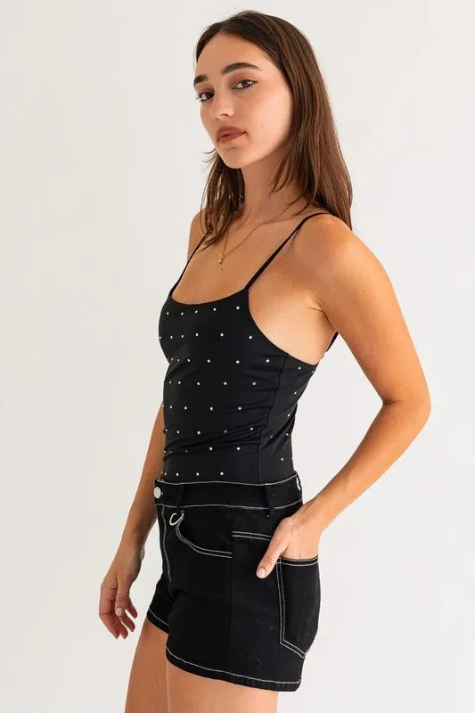 Rhinestone Bodysuit