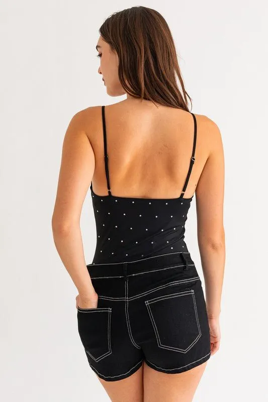 Rhinestone Bodysuit