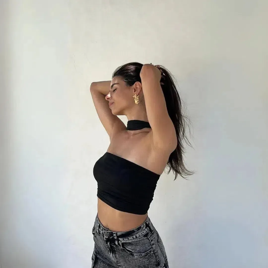 Rimini – Strapless neckline – Tube halter top