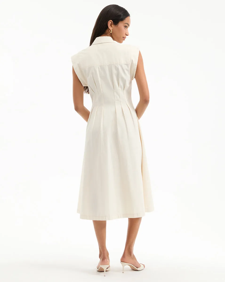 Ruben Cotton Midi Dress