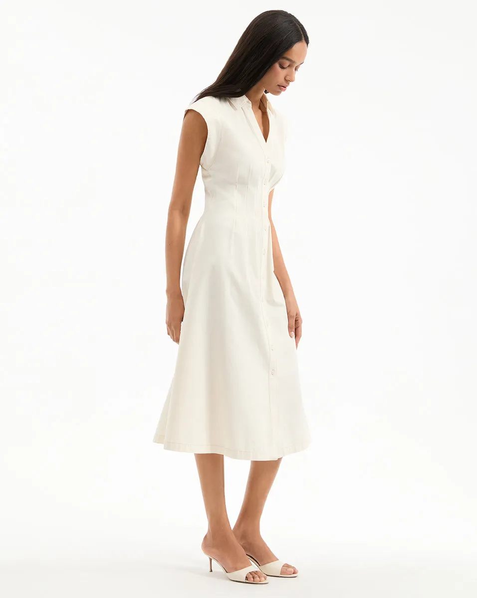 Ruben Cotton Midi Dress
