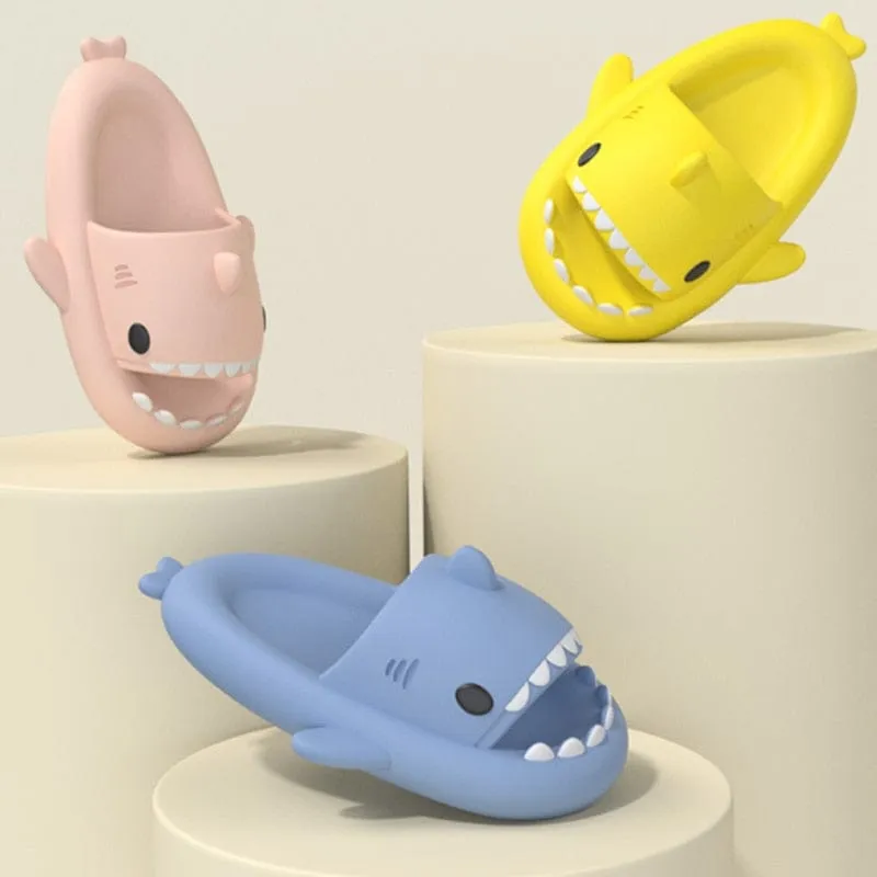 Sharky Shark Sliders Super Soft Anti-Slip 12 Fun Colours