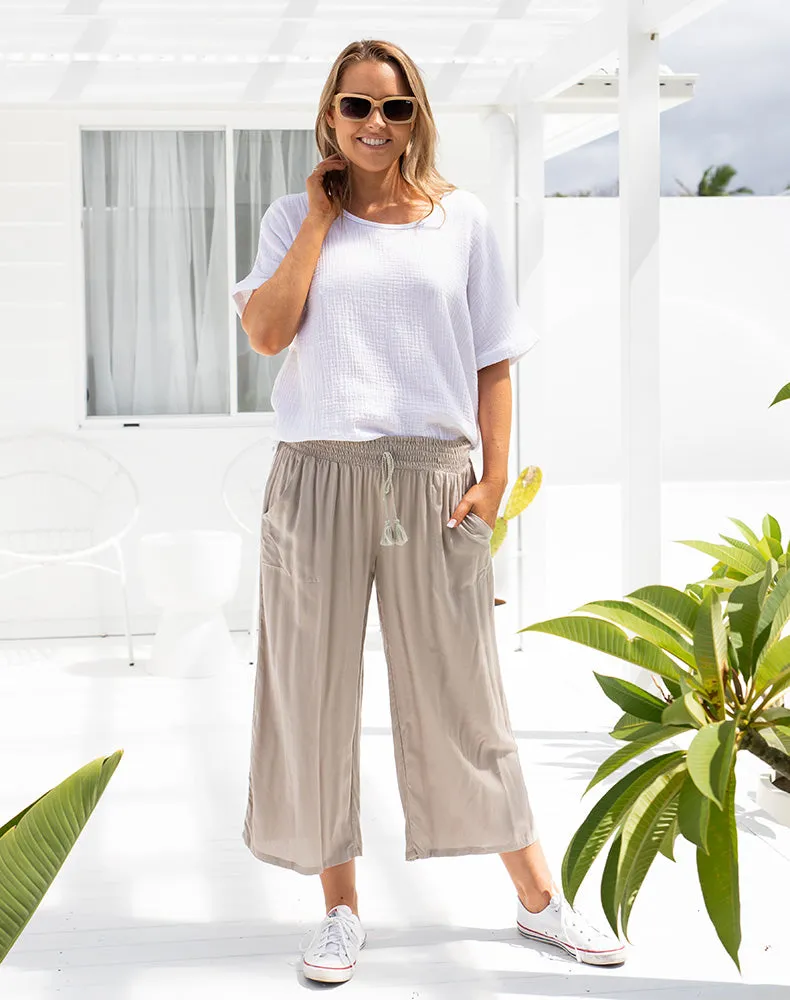 Sicily Pant - Latte