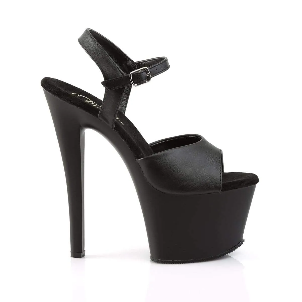 Sky 309 Black Faux Leather