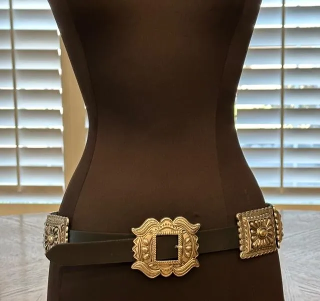 Square Concho Belt