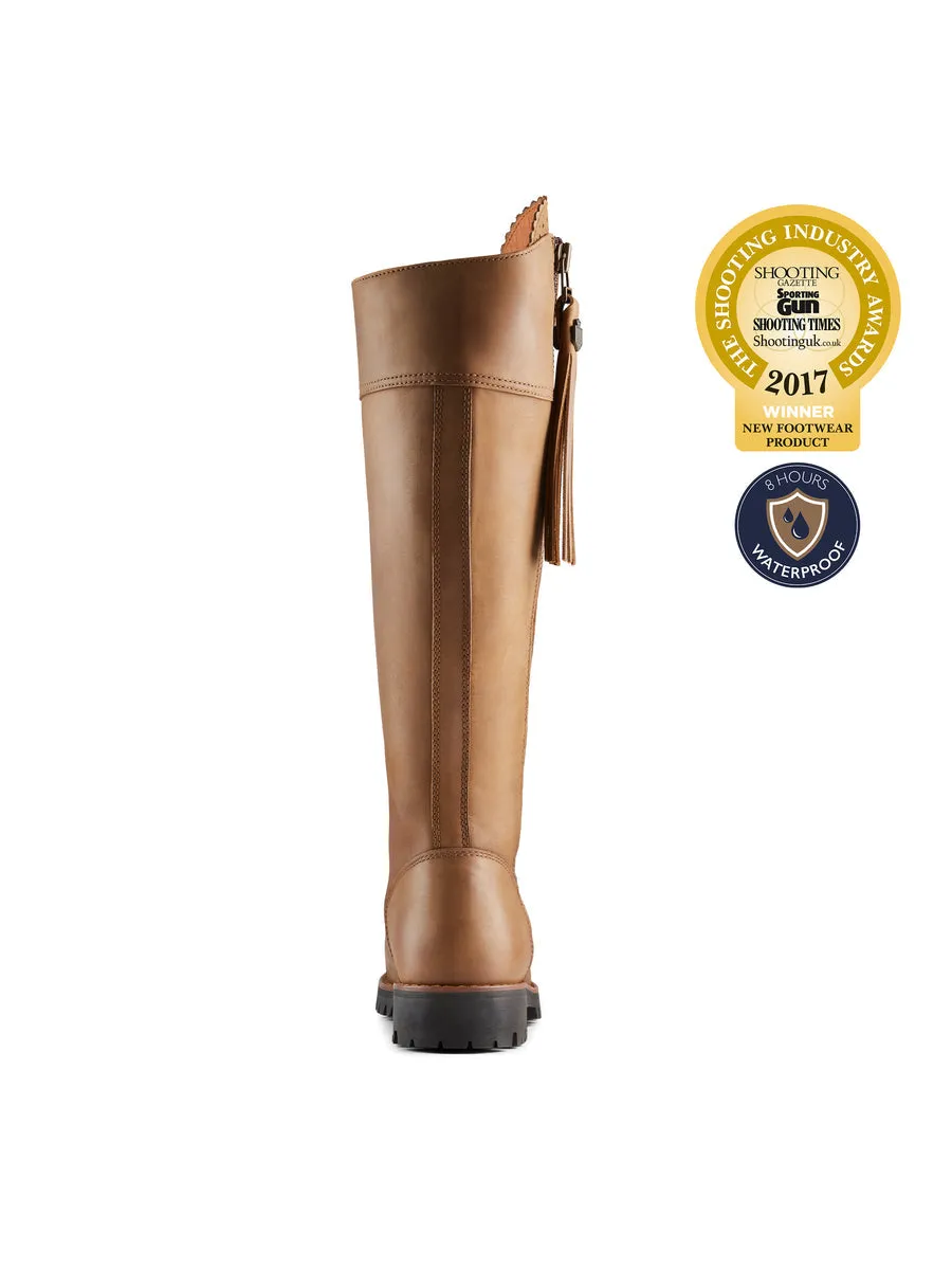 The Explorer Women's Waterproof Boot - Oak Leather, Narrow Calf
