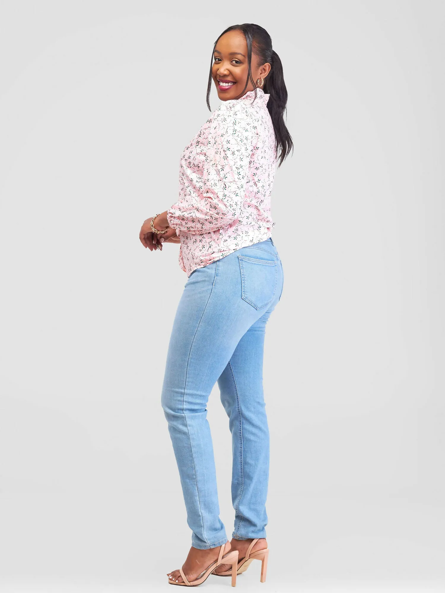 The Fashion Frenzy Floral Top - Pink