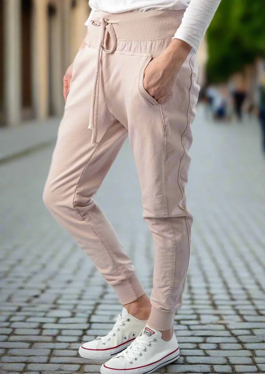 THE ULTIMATE PETAL PINK JOGGERS
