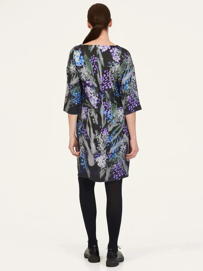 Thought Sylva Tencel™ Crepe Shift Dress Black