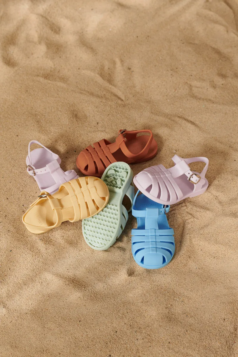 Wheat Yellow Bre Sandals