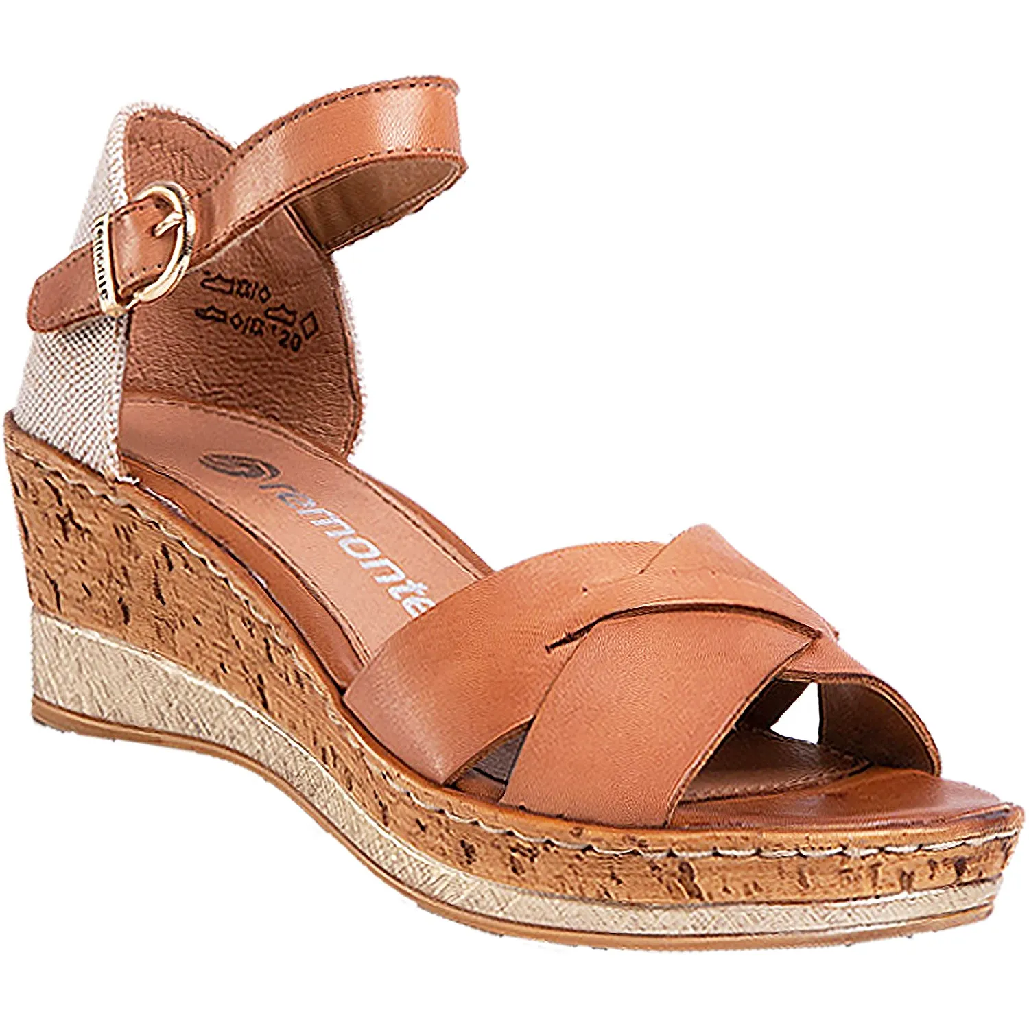 Women's Remonte D4750-24 Fanni 50 Noccia/Perle Leather
